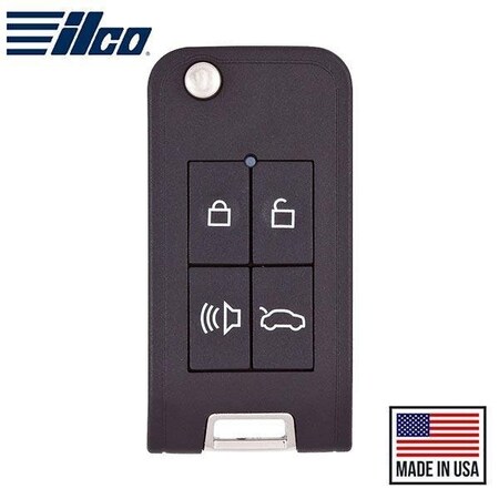 Ilco IRKEHF-GM SMART4CAR REMOTE KEYLESS ENTRY FLIP KEY HOUSING (T-4B-GM-10) ILCO-IRKEHF-GM